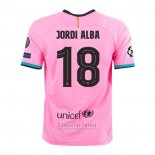 Camiseta Barcelona Jugador Jordi Alba 3ª 2020-2021