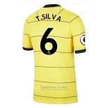 Camiseta Chelsea Jugador T.Silva 2ª 2021-2022