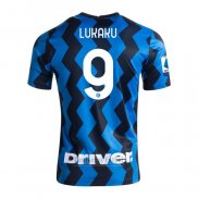 Camiseta Inter Milan Jugador Lukaku 1ª 2020-2021