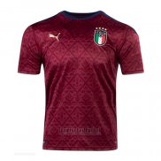 Camiseta Italia Portero 2021 Rojo Tailandia