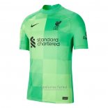 Camiseta Liverpool Portero 2021-2022 Verde Tailandia