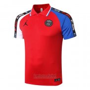 Camiseta Polo del Paris Saint-Germain 2020-2021 Rojo