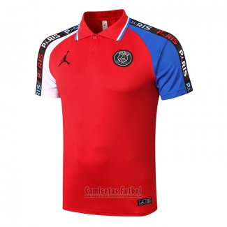 Camiseta Polo del Paris Saint-Germain 2020-2021 Rojo