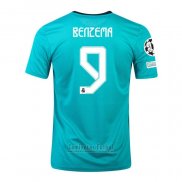 Camiseta Real Madrid Jugador Benzema 3ª 2021-2022