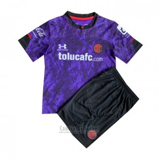 Camiseta Toluca 3ª Nino 2021