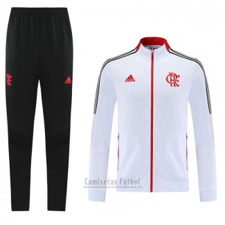 Chandal de Chaqueta del Flamengo 2021-2022 Blanco