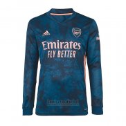 Camiseta Arsenal 3ª Manga Larga 2020-2021