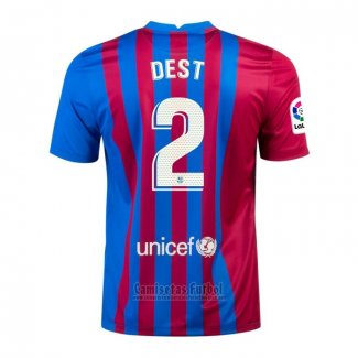 Camiseta Barcelona Jugador Dest 1ª 2021-2022