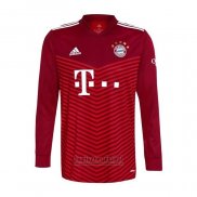 Camiseta Bayern Munich 1ª Manga Larga 2021-2022