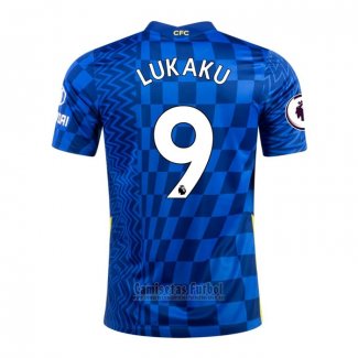 Camiseta Chelsea Jugador Lukaku 1ª 2021-2022