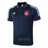 Camiseta Polo del Ajax 2020-2021 Azul