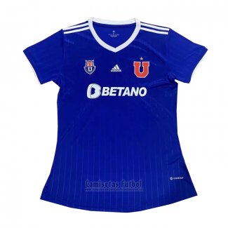 Camiseta Universidad de Chile 1ª Mujer 2022