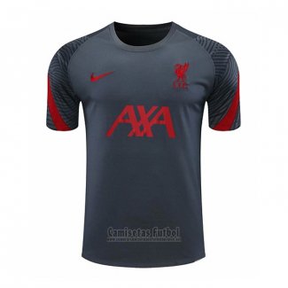 Camiseta de Entrenamiento Liverpool 2020-2021 Gris