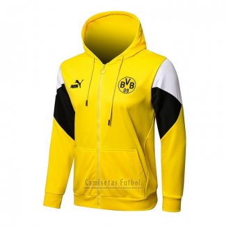 Chaqueta con Capucha del Borussia Dortmund 2021-2022 Amarillo