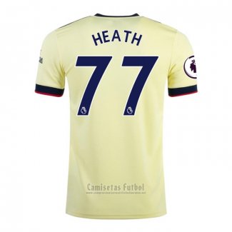 Camiseta Arsenal Jugador Heath 2ª 2021-2022