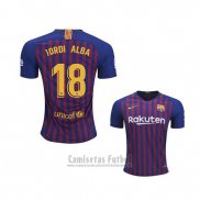 Camiseta Barcelona Jugador Jordi Alba 1ª 2018-2019