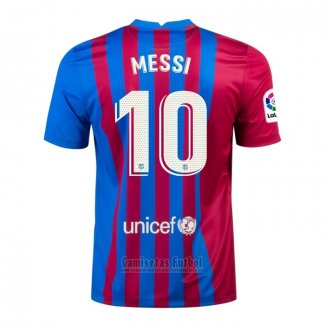 Camiseta Barcelona Jugador Messi 1ª 2021-2022