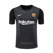 Camiseta Barcelona Portero 2020-2021 Negro