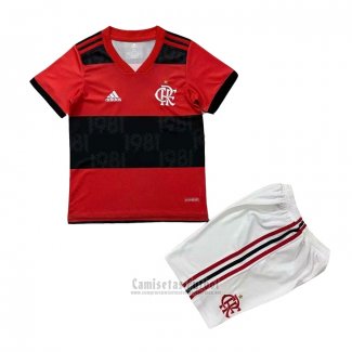 Camiseta Flamengo 1ª Nino 2021