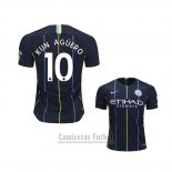 Camiseta Manchester City Jugador Kun Aguero 2ª 2018-2019