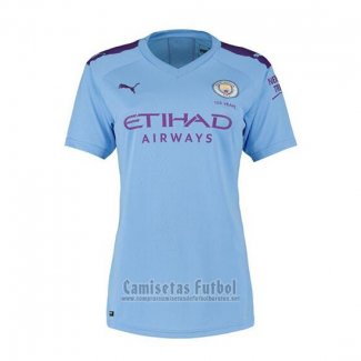 Camiseta Manchester City 1ª Mujer 2019-2020