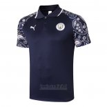 Camiseta Polo del Manchester City 2020-2021 Azul