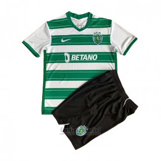 Camiseta Sporting 1ª Nino 2021-2022