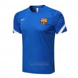 Camiseta de Entrenamiento Barcelona 2021-2022 Azul