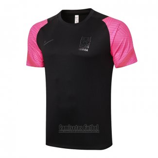 Camiseta de Entrenamiento Corea del Sur 2020-2021 Negro