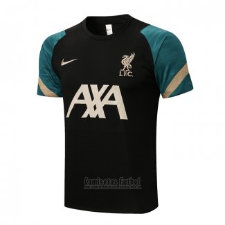 Camiseta de Entrenamiento Liverpool 2021-2022 Negro