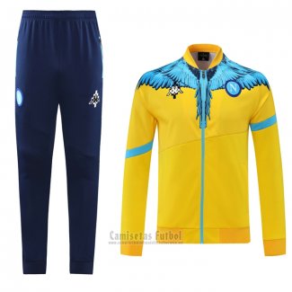 Chandal de Chaqueta del Napoli 2021-2022 Amarillo