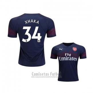 Camiseta Arsenal Jugador Xhaka 2ª 2018-2019