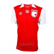 Camiseta Independient Santa Fe 80 Anos 2021 Tailandia