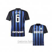 Camiseta Inter Milan Jugador De Vrij 1ª 2018-2019