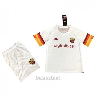 Camiseta Roma 2ª Nino 2021-2022