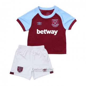 Camiseta West Ham 1ª Nino 2020-2021