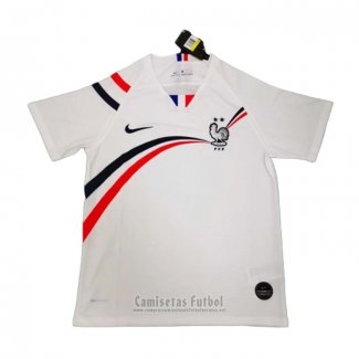 Camiseta de Entrenamiento Francia 2020 Blanco