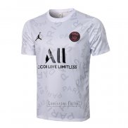 Camiseta de Entrenamiento Paris Saint-Germain Jordan 2021-2022 Blanco