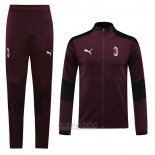 Chandal de Chaqueta del AC Milan 2020-2021 Rojo