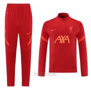 Chandal de Sudadera del Liverpool 2021-2022 Rojo