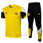 Chandal del Borussia Dortmund Manga Corta 2021-2022 Amarillo