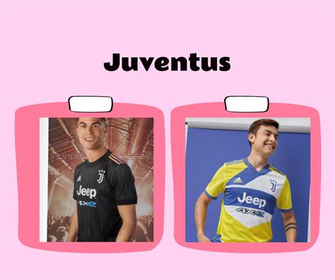 Camisetas de futbol Juventus baratas 2021 2022