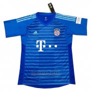 Camiseta Bayern Munich Portero 2018-2019 Azul Tailandia