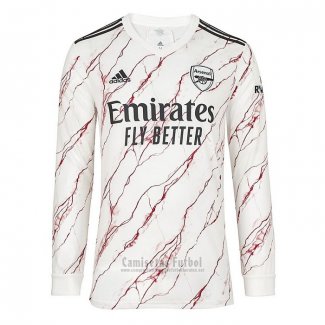 Camiseta Arsenal 2ª Manga Larga 2020-2021
