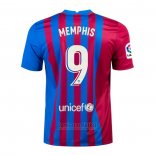 Camiseta Barcelona Jugador Memphis 1ª 2021-2022