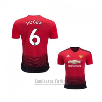 Camiseta Manchester United Jugador Pogba 1ª 2018-2019