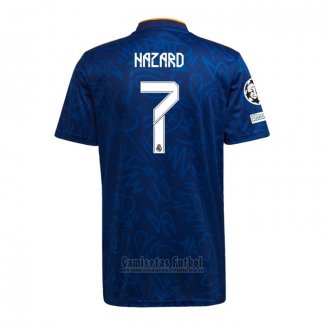 Camiseta Real Madrid Jugador Hazard 2ª 2021-2022