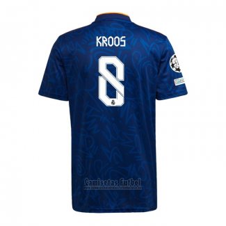 Camiseta Real Madrid Jugador Kroos 2ª 2021-2022
