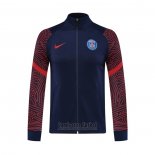 Chaqueta del Paris Saint-Germain 2020-2021 Azul y Rojo
