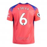 Camiseta Chelsea Jugador T.Silva 3ª 2020-2021